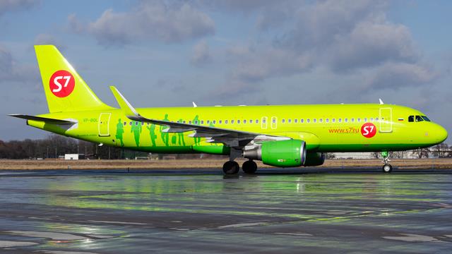 VP-BOL:Airbus A320-200:S7 Airlines